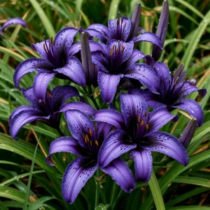 Лилейник Блю Айрис купить по цене от 324р. в интернет-магазине «Посадика» с доставкой почтой в в Надыме и по всей России – [изображение №1].